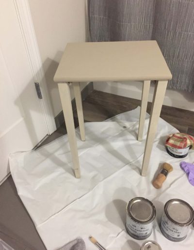 Small Chalk paint table