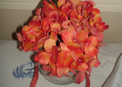 Orange Flower arrangement